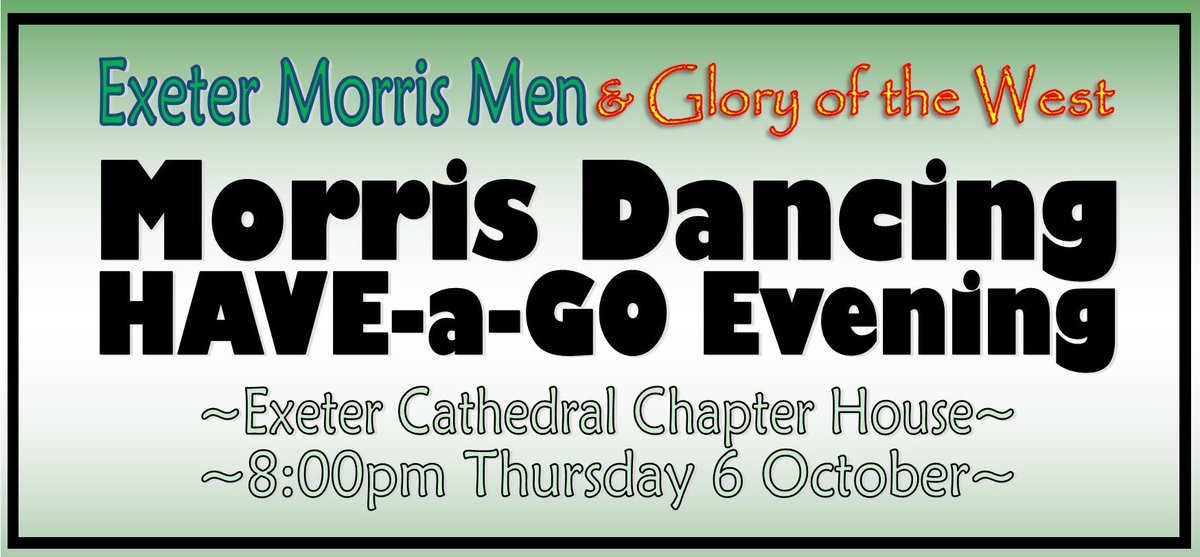 Not long to go now - make a note in your diary; bring a friend; wear comfy shoes; come and join in the fun.