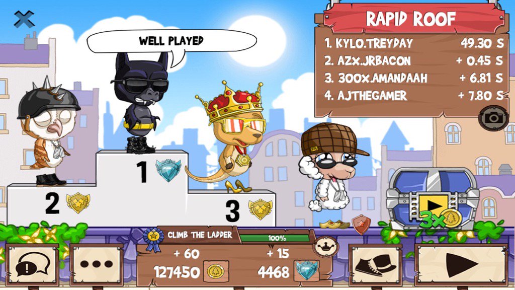 pale_writer0's tweet photo. All those guys just got washed #funrun2 #jrbacon #Amandaah #Ajthegamer https://t.co/a9SWH8x6oI