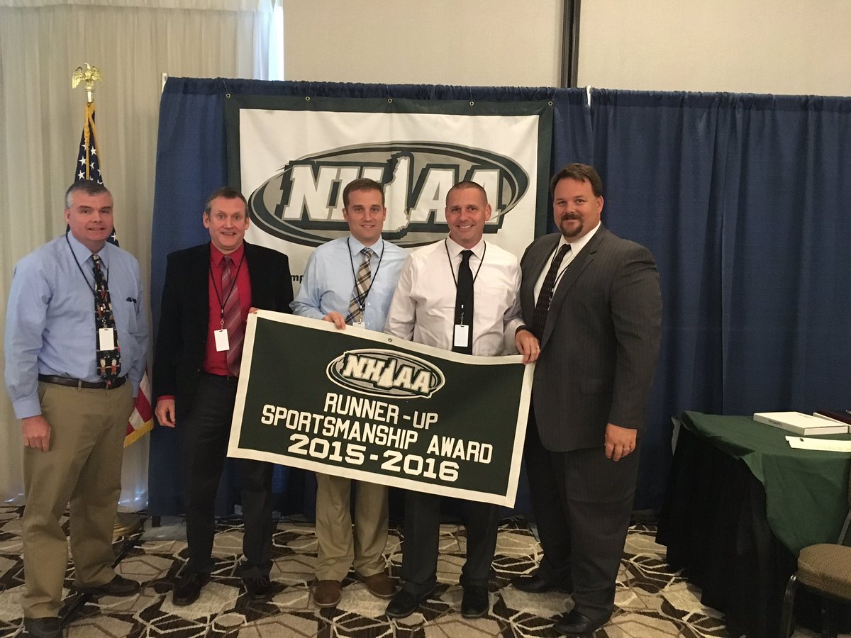 NHIAA_LOA's tweet photo. Congratulations to @NewmarketMules Division IV Sportsmanship Award Runner Up https://t.co/2b3JWSkIu4