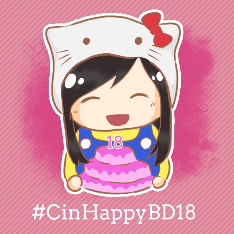 48Family_IMY's tweet photo. Happy birthday 🎂🎉🎁 @CindyH_JKT48 wish you all the best 😊 #CinHappyBD18 https://t.co/sJrokPS1mL