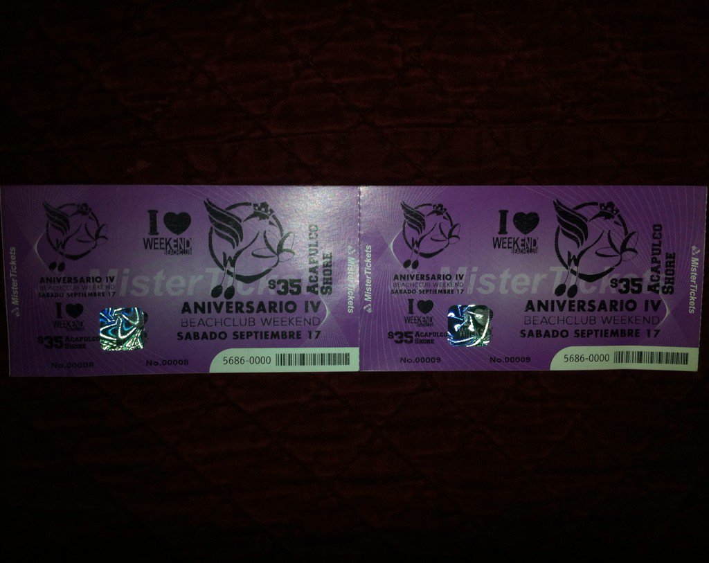 Allee_Le's tweet photo. @WeekendBeachC yaaa tengo mis entradas. Sólo me falta ganarme esto para conocer a Tadeito 😍 #weekendshore #17sept https://t.co/wSU4CmfTJ6