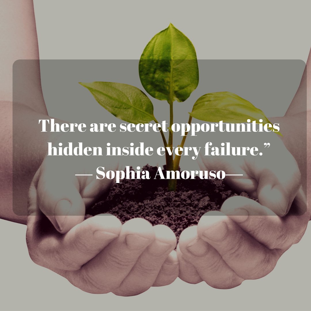 ChelseaKrost's tweet photo. Never give up!! Failure creates new opportunities! #girlboss #entrepreneurship https://t.co/QQIJBtTkyf