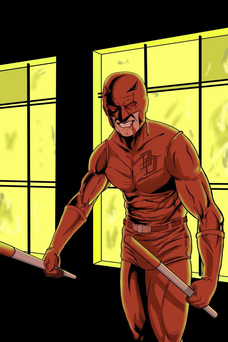 ChrisConnelly16's tweet photo. #Daredevil #Marvel #Drawingthing #art https://t.co/tJzVp7qjyr
