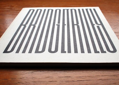 Covershot: <a href="/Theo_Inglis/">Theo Inglis</a> on a Bridget Riley catalogue with a striking typographic cover buff.ly/2cdqHS7