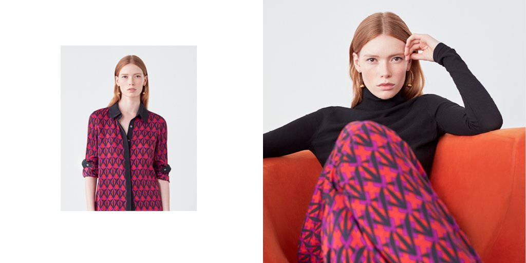 DVF's tweet photo. Elevate your office look with September's new arrivals. Shop now: https://t.co/nmgKEhZcHg https://t.co/yOpNUVdYbZ