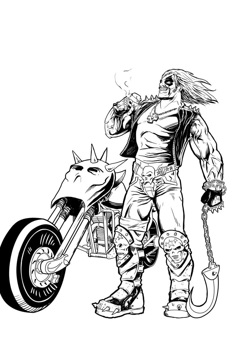 ChrisConnelly16's tweet photo. #lobo #dccomics #badassart https://t.co/Dym3tR99X7