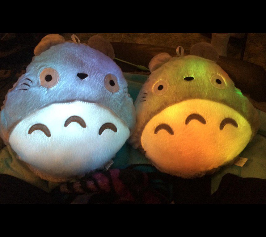 teachityourself's tweet photo. #Totoro Pillow with LED
So soft and cute!
Get yours: https://t.co/Qgz9v6BFPQ
$9.20 + Free Shipping https://t.co/yfjrBrp8nC
