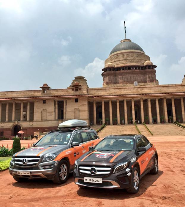 Watch out for #GLAadventure at the Rashtrapati Bhavan tonight at 8.30 on @NDTVPrime  - auto.ndtv.com/glaadventure/t…