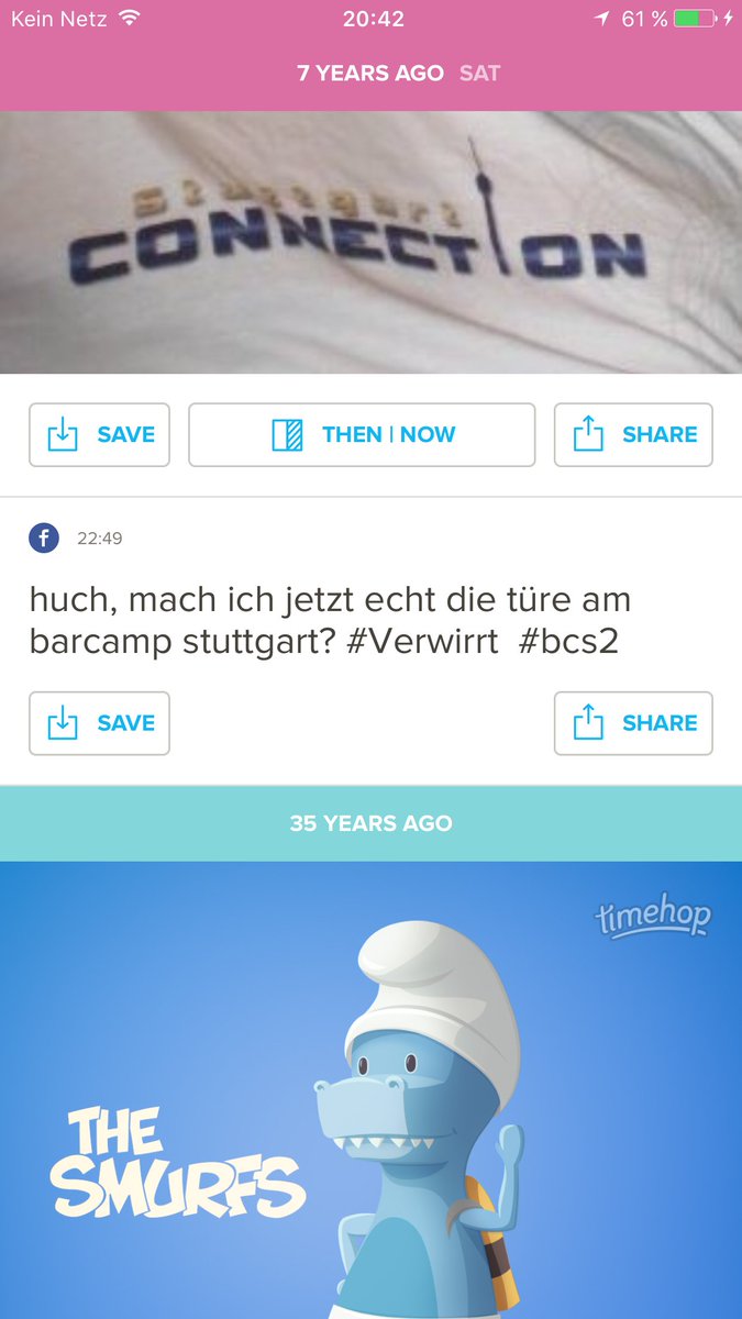 HubertMayer's tweet photo. Dachte immer #bcs3 wäre mein erstes gewesen. Timehop Abe zeigt mir, es war #bcs2… krass #bcs9 https://t.co/znH5QJ3eF6