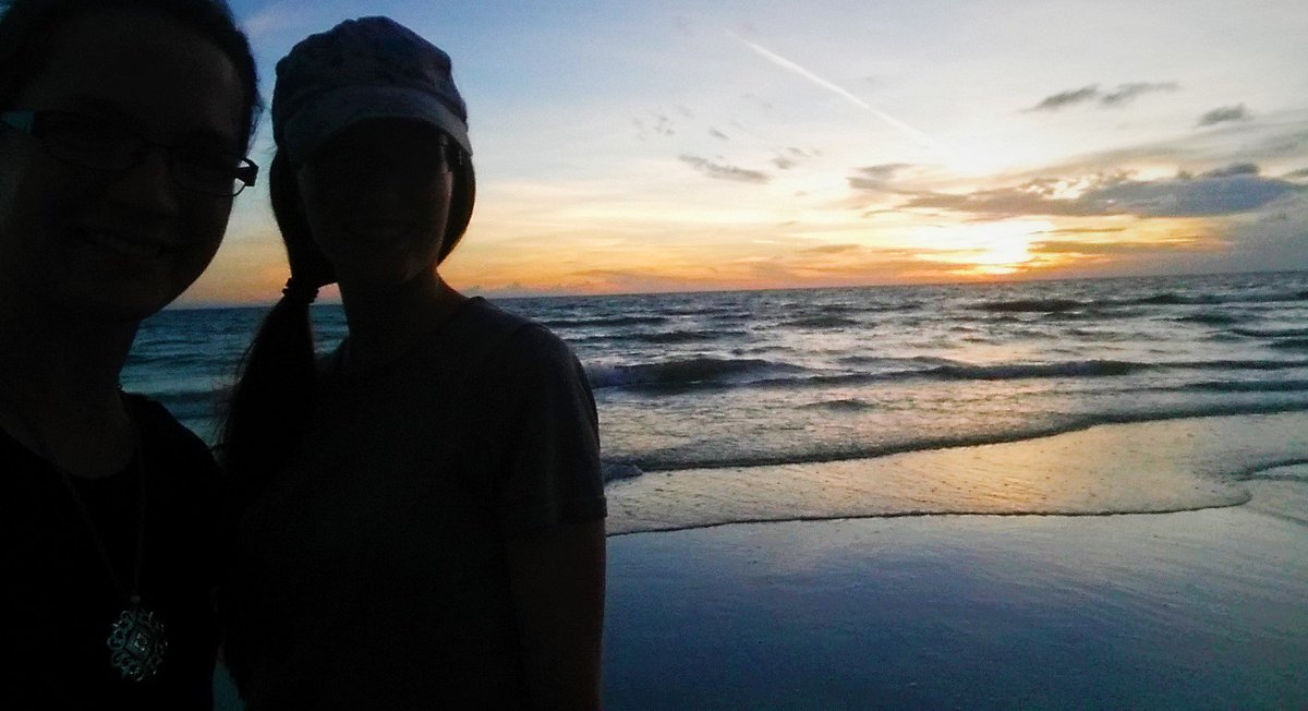 JohnsonStrings's tweet photo. During our last evening vacationing in FL, we visited Sunset Beach at well, sunset! Laura - ever the photographer! https://t.co/f2ukSAYG7V