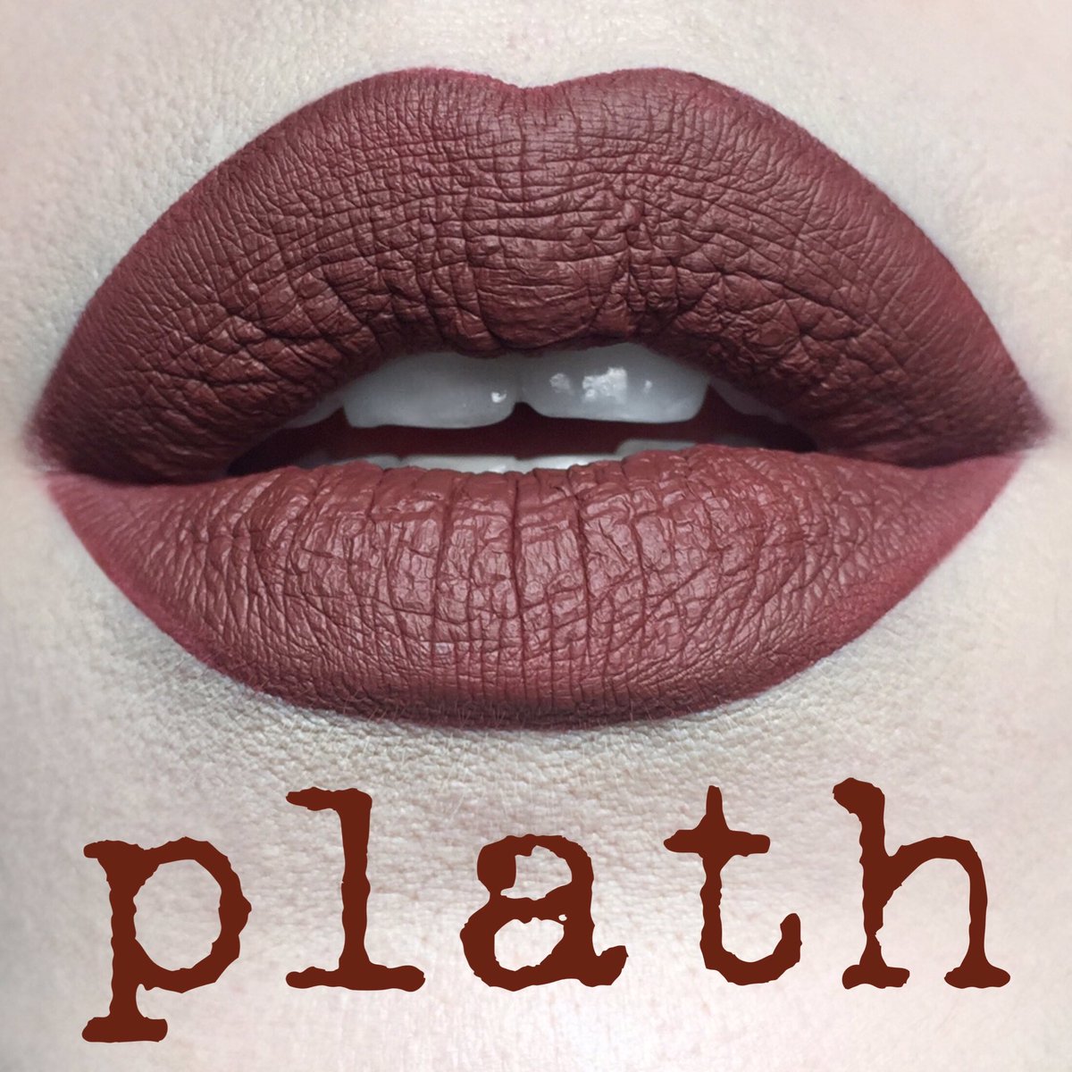 thekatvond's tweet photo. Say hello to my new favourite Fall lip shade: #Plath [inspired by Sylvia Plath, of course]! Launching this month! 🗡 https://t.co/i5HaMhjBUa
