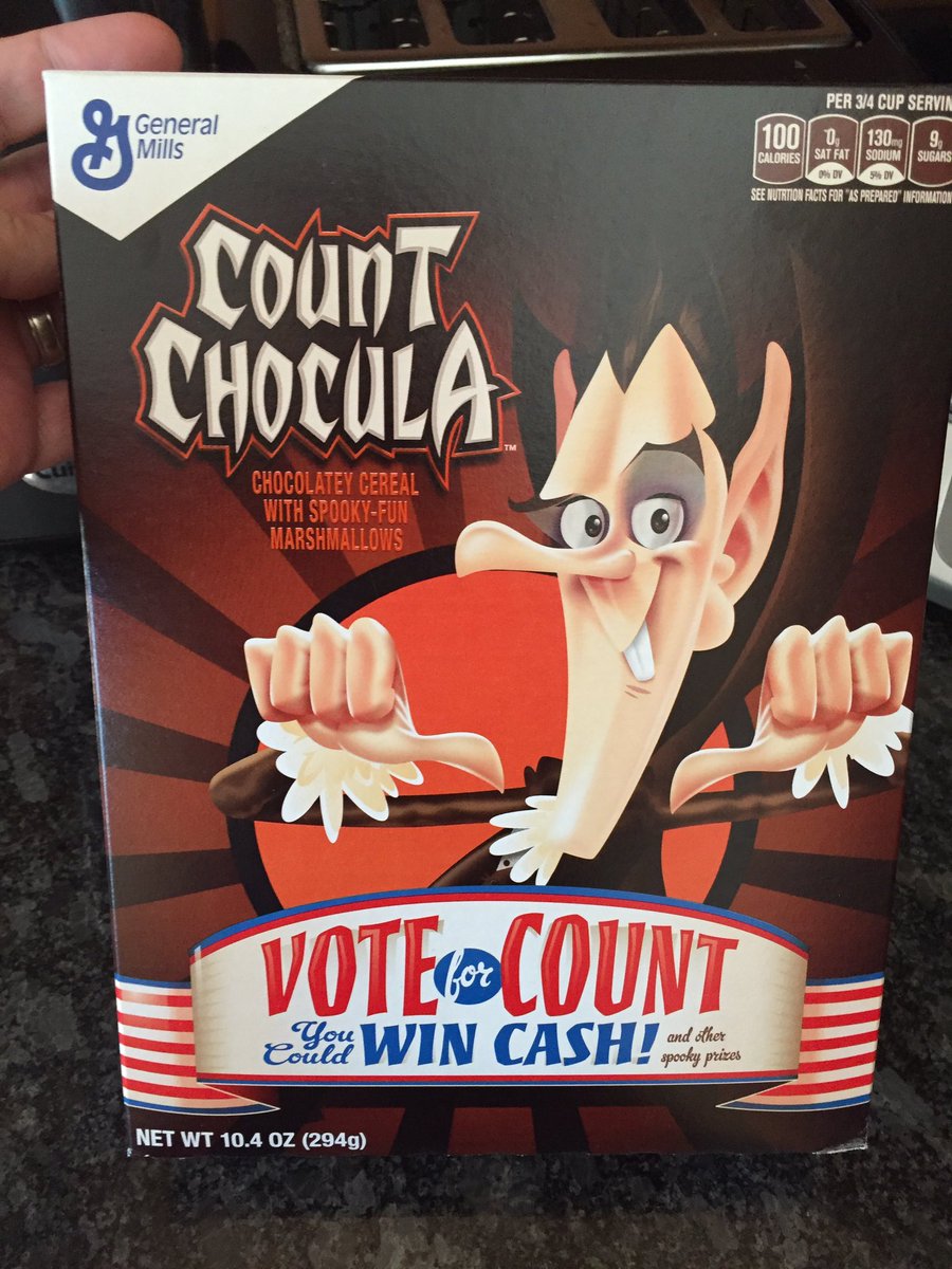 Pharmrob's tweet photo. It's that time of year...football and Count Chocula https://t.co/DfaBDp5boV