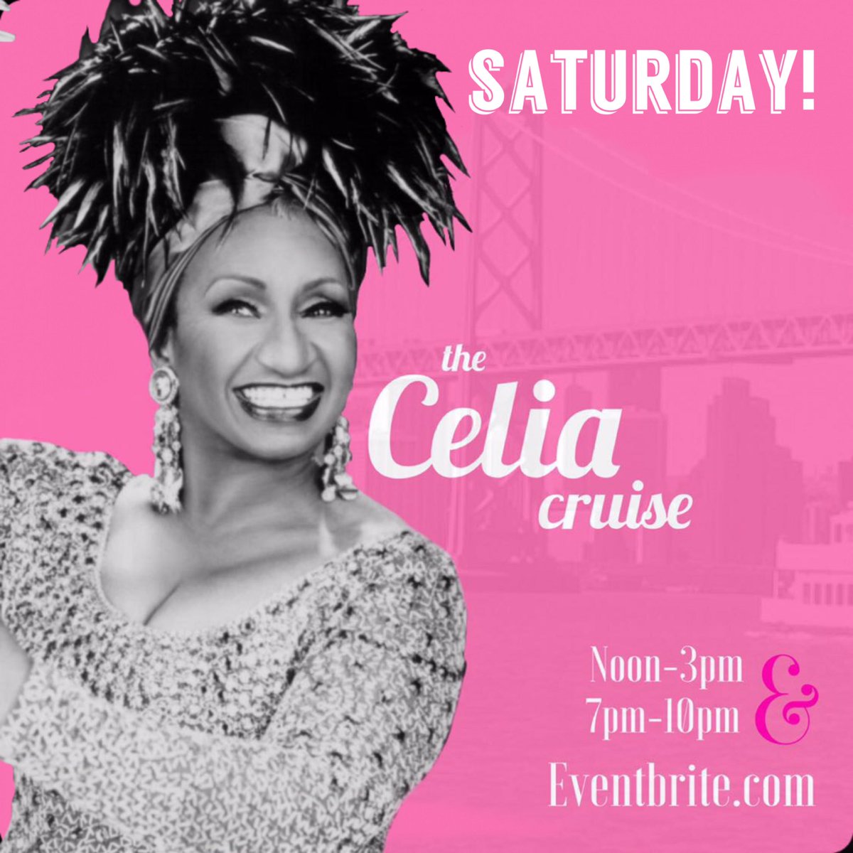 MiguelE415's tweet photo. The CELIA CRUISE Boat party!! With @santeromusic @waltdigz @ChuyGomez SAT!! PRE SALES/INFO https://t.co/9M3TtpvUHb https://t.co/STmvLoP4s7