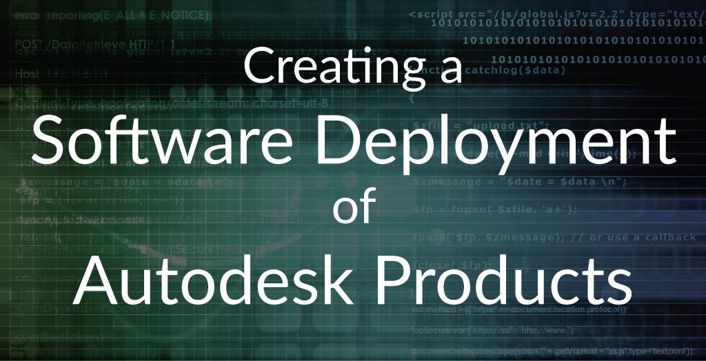 PacifiCAD's tweet image. #FridayWebinar: Creating a #SoftwareDeployment of #AutodeskProducts @ 11:30 AM PST. ► buff.ly/2cDz45Q