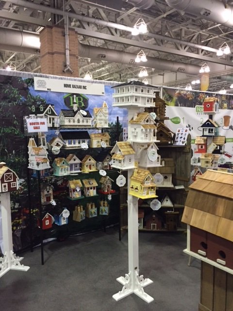 HomeBazaar's tweet photo. Come see what's new at #HomeBazaar @ArettSales Open House
Stop by Booth #333 #birdhouse #birdfeeders #happybirding https://t.co/71yxHBMmJT
