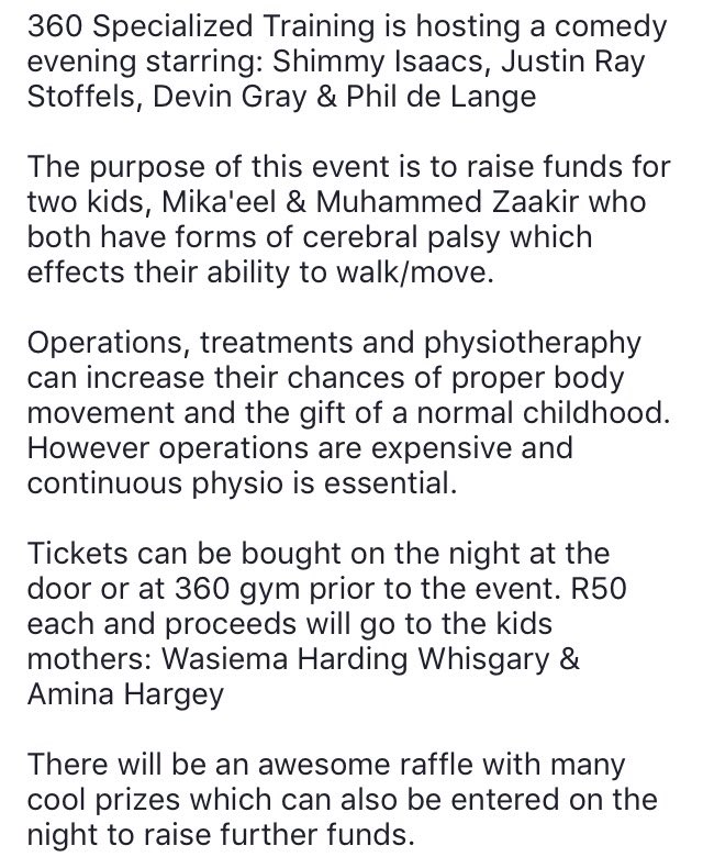 BrigetteFell's tweet photo. Hey @liezelv &amp; RyanOConnorZA Any chance of a mention on the @KFMza Breakfast Show please🙏🏼?This Saturday at @360_ST https://t.co/BlVx99fV3D