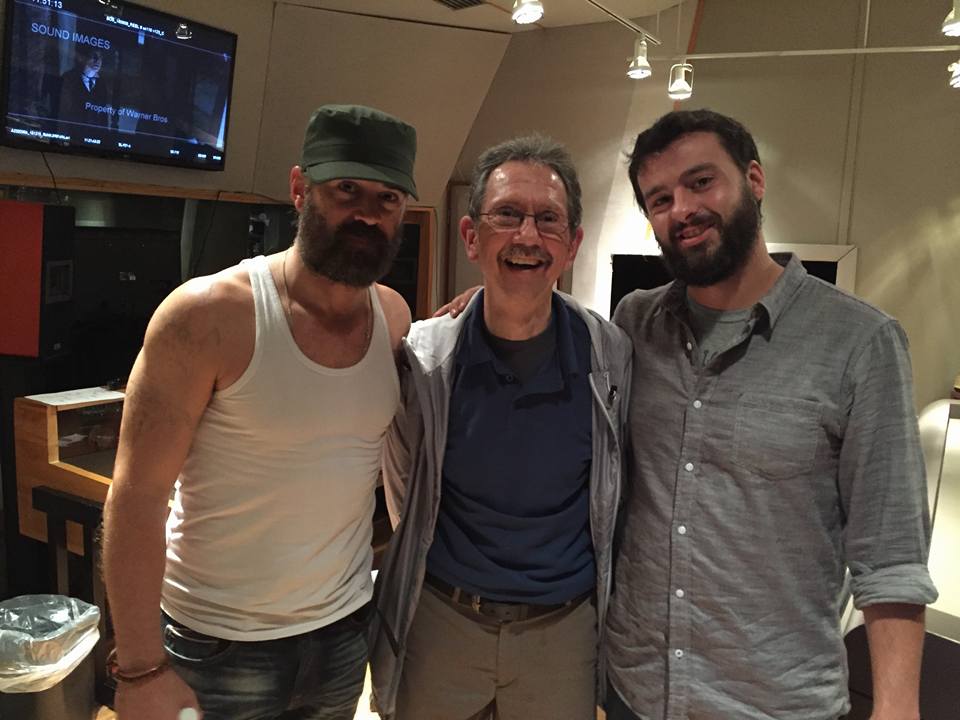 Sound_Images's tweet image. So fun working with this lad! #ColinFarrell swung by to do some ADR for the film #FantasticBeastsAndWhereToFindThem