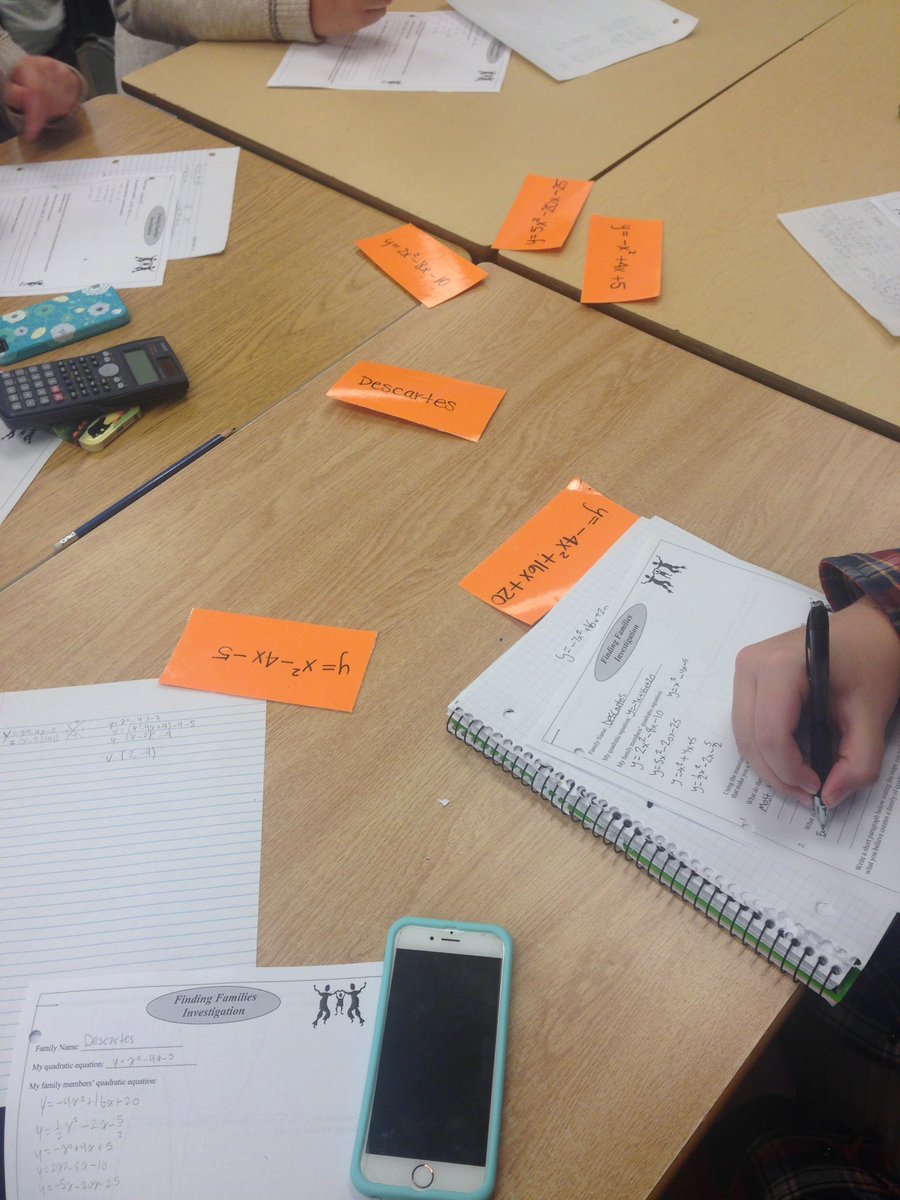 Rose_scdsb's tweet photo. Family reunions in Grade 11U today to get to our roots #handsonmath #Math #scdsb #EastviewMath https://t.co/14Qogeuskp