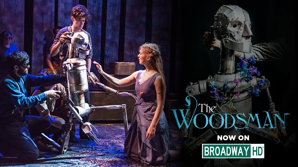 BroadwayHD's tweet photo. Enjoy our newest title, @TheWoodsmanPlay! Follow the yellow brick road right to #BroadwayHD: https://t.co/6315OkyG7d https://t.co/zc1Cx0kxFj