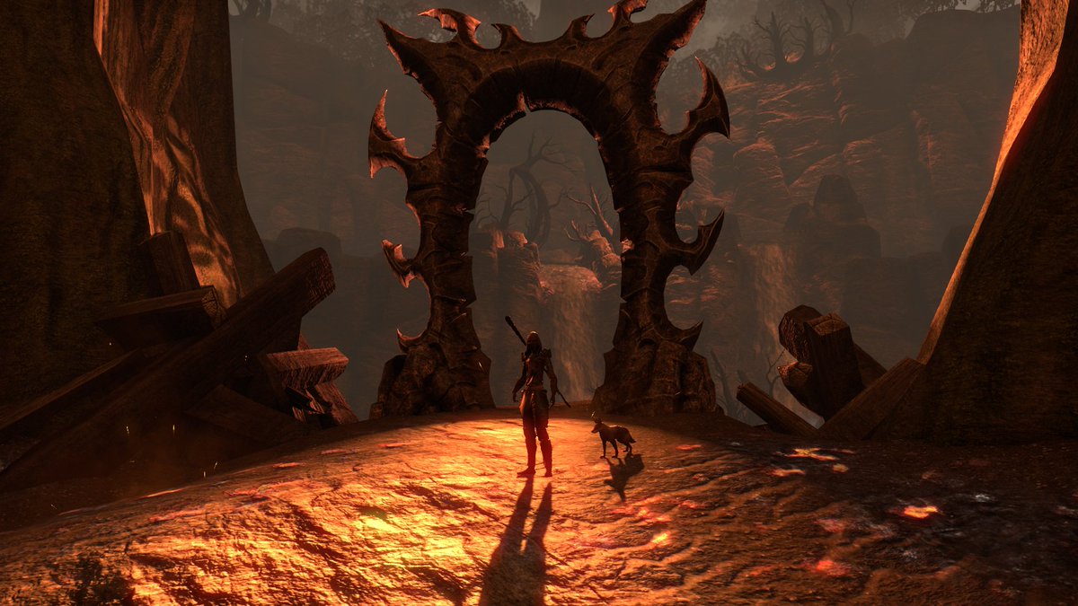 Lady_Ase_ESO's tweet photo. City of Ash, such a beautiful reminder of Oblivion ❤️ https://t.co/bjrAG6ML4g