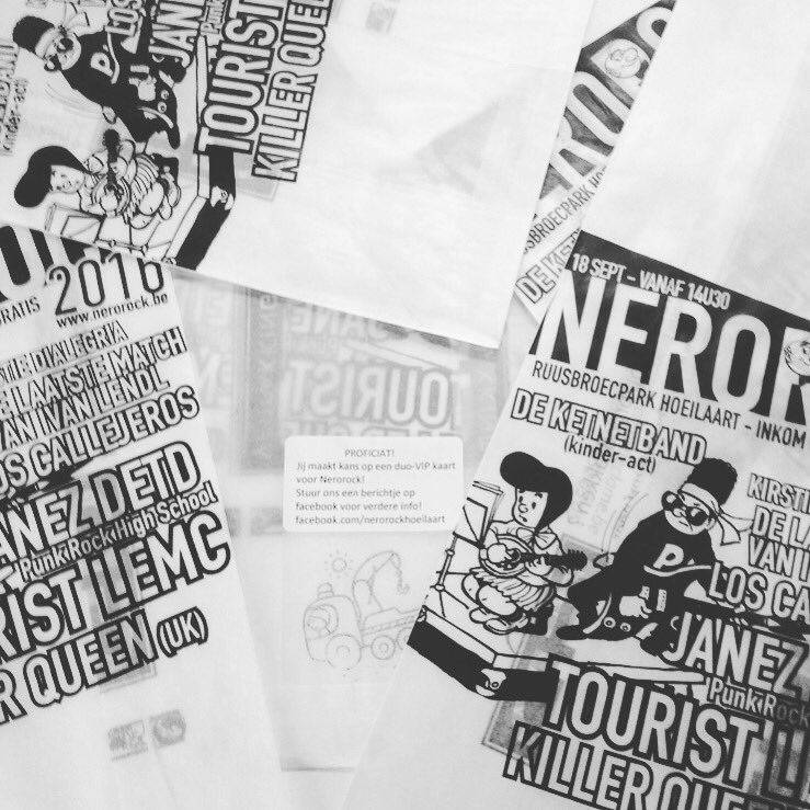 NerorockInfo's tweet photo. Don't forget to buy some bread at your local bakery with a chance to become our VIP #nerorock @druivenfestival #vip https://t.co/0eEeb8jVNN