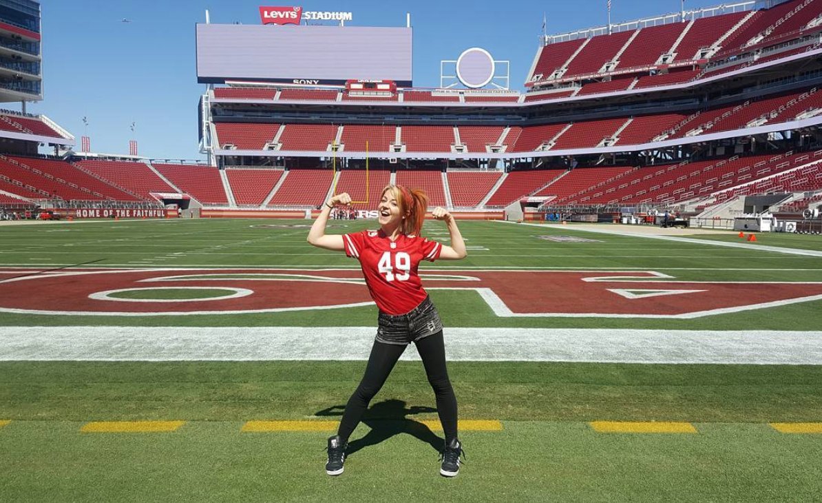 Im playing the national anthem for the #49ers game tonight. Catch it on #ESPN #mondaynightfootball