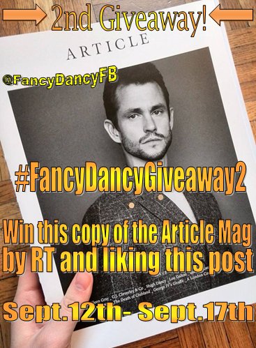 FancyDancyFB's tweet image. 💫 #FancyDancyGiveaway2
RT and like to participate! 
Winner will be randomly selected on Sat!
Good luck 🍀 💫