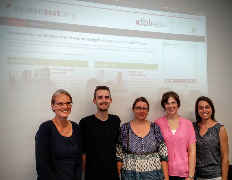 Look <a href="/HazelRoddam1/">Hazel Roddam, FRCSLT</a>!We continued our project last Saturday at #hsgBochum_EBP!Many greetings from your EBP-ambassadors