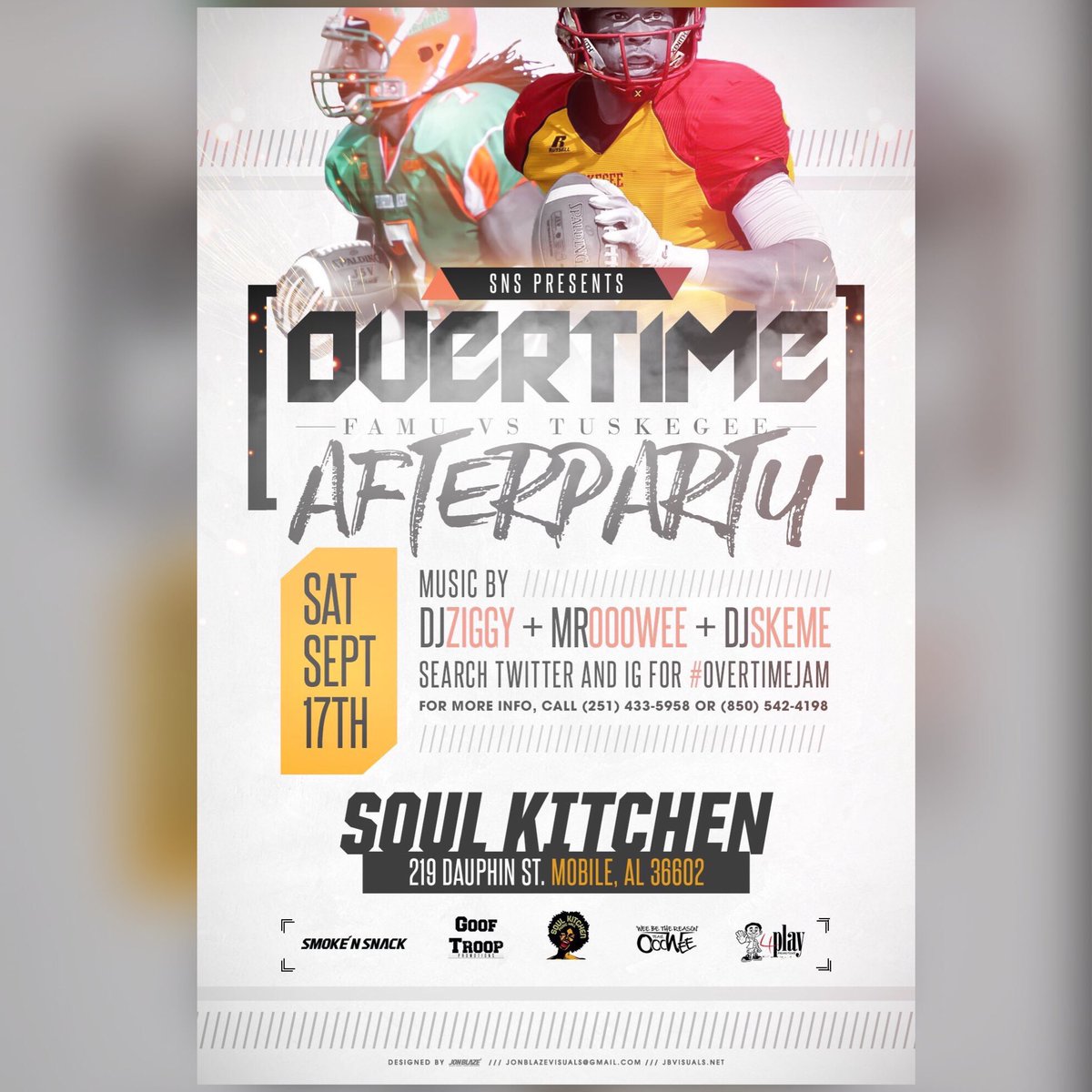 WeeBeTheReason's tweet photo. #OverTimeJam THIS SAT @DJZiggy850 @DJ_SKEME $5 Tix sold out $10 Tix available Now Via ๐๐ฝ https://t.co/MyOt4je1Fzโฆ https://t.co/Kjg1rShva9