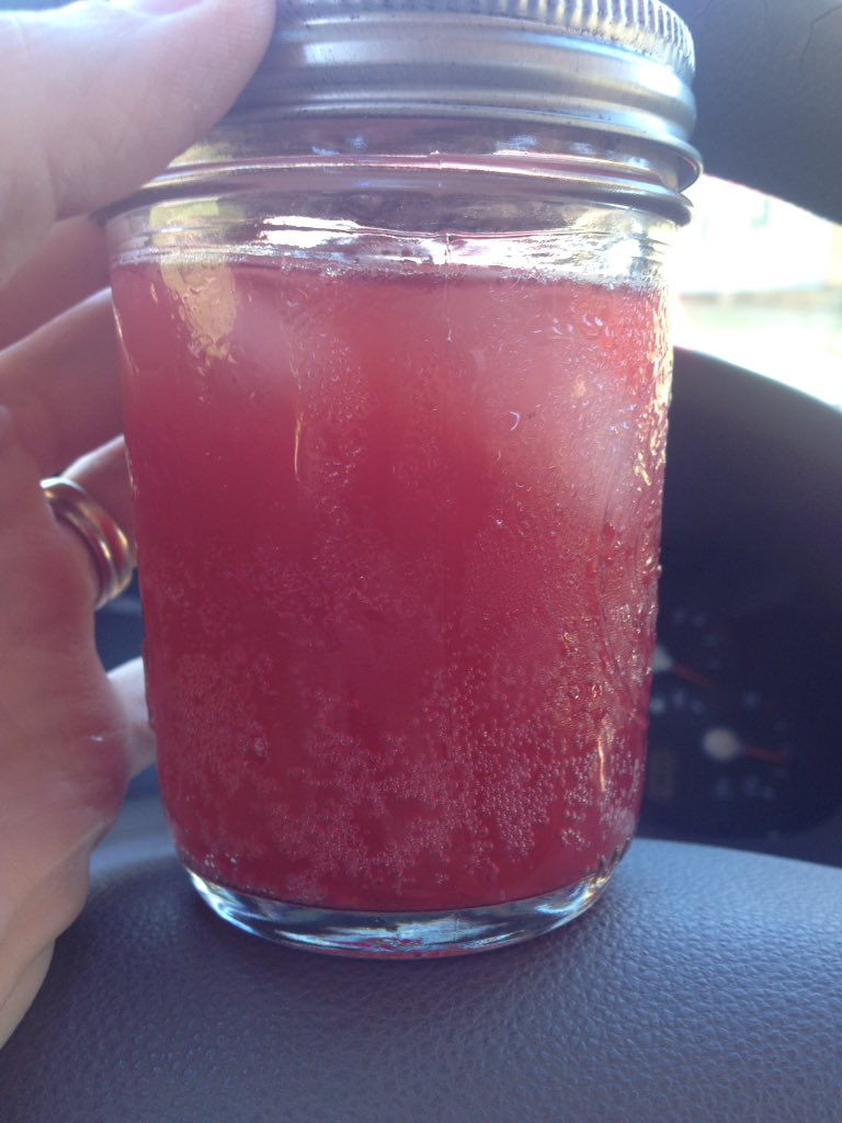 NoelDeeb's tweet photo. Once again, @Tazo passion tea makin Le best #kombucha. 
Kool kid aid. https://t.co/wzuDfjTF9i
