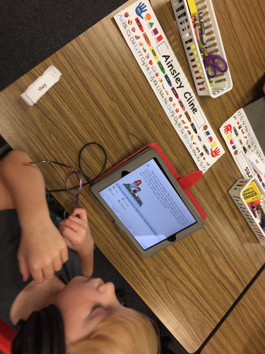 Mr_Depo's tweet photo. So awesome to see 1st graders using IPADs today #ptsrocks https://t.co/gKANqeoeI5