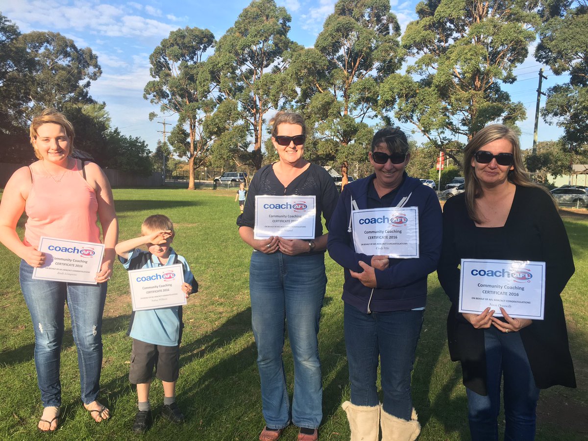 AFL GWS (@aflgws) on Twitter photo Parents (and kids) received their Level 0 community coaching certificates at the ASC <a href="/ThirlmerePS/">Thirlmere P.S.</a> #auskick #level0 Parents (and kids) received their Level 0 community coaching certificates at the ASC <a href="/ThirlmerePS/">Thirlmere P.S.</a> #auskick #level0