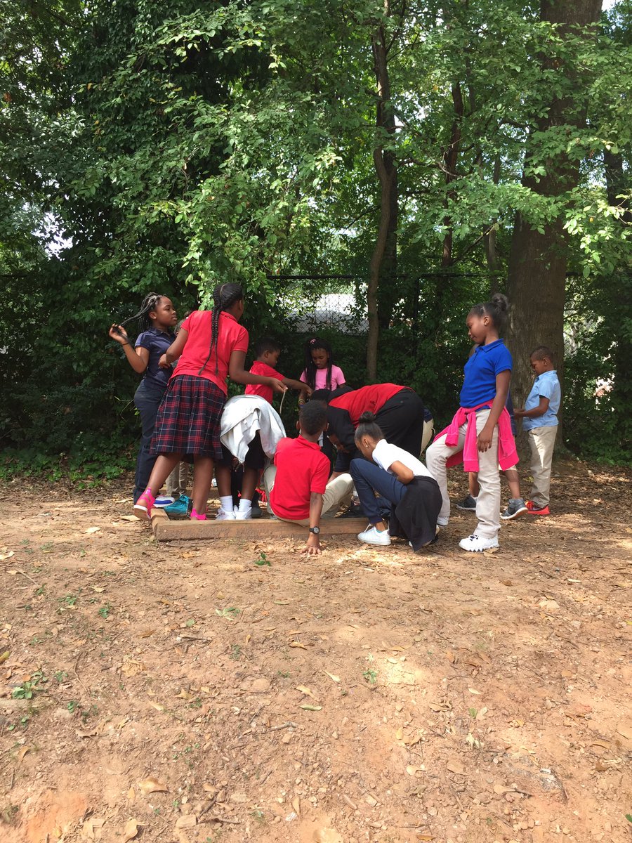 giovanni_daou's tweet photo. Can you dig it? Soil observation during an outside Science lesson! #3rdgraderocks @Finch_Eagles @ATLsuper @DonyallD https://t.co/nHcfxMptwU