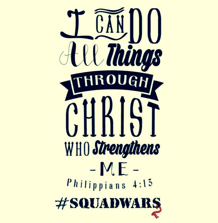 Fuse_CIC's tweet photo. #MemoryVerseMonday Philippians 4:13!! Tell #RadRev on Wednesday for squad points! #IgniteCIC #SquadWars2 https://t.co/MrXTehAMCz