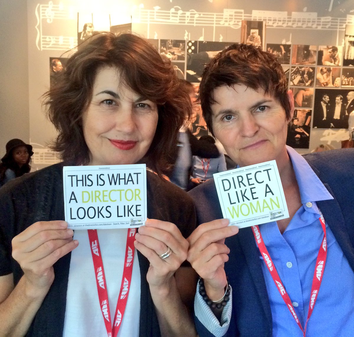 TheDirectorList's tweet photo. Great to meet directors 
Maya Gallus &amp; Justine Pimlott @RedQueenRules earlier today! #womendirect #TIFF #DirectHERs https://t.co/goDyRdjIjY
