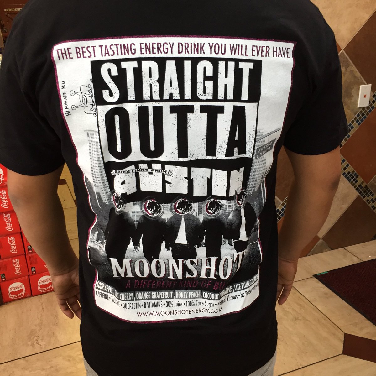 markethighland2's tweet photo. Here we go Moonshot..... Drink @MoonShotEnergy @markethighland2 @2guyslovefood @AustTraveller https://t.co/CmdvvjM1vS