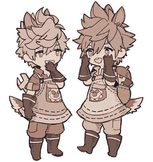 りすの服スッキ 