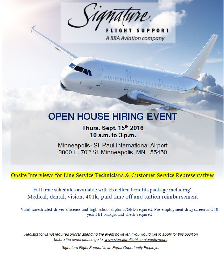 SFSCareers's tweet photo. #HiringEvent #OpenHouse #JobFair #MSP #StPaulInternationalAirport https://t.co/9xtP6NODCB https://t.co/LNsZeBTQA5