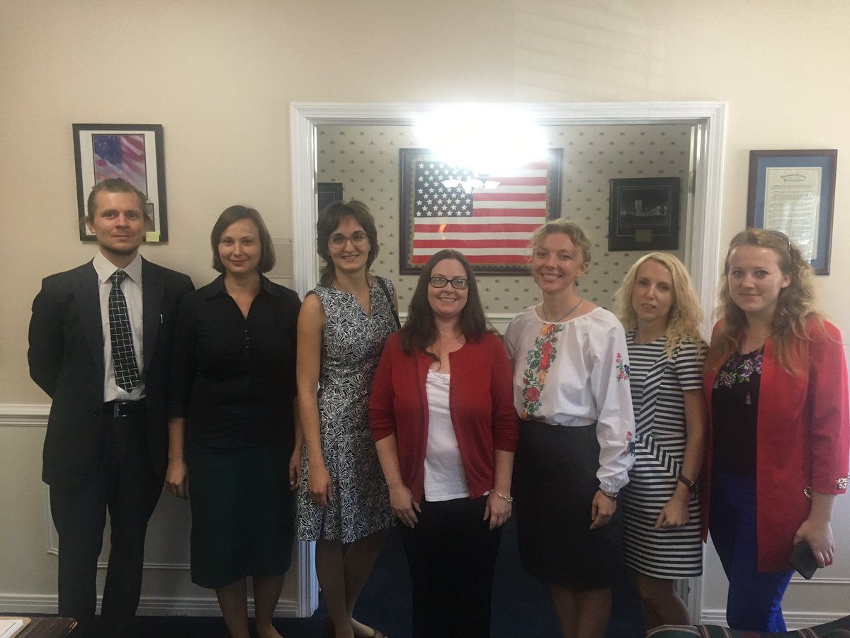 GulfDiplomacy's tweet image. Great discussion at District Office of @RepJeffMiller w/ #OpenWorldProgram Ukrainian delegates @OpenWorldFHI360