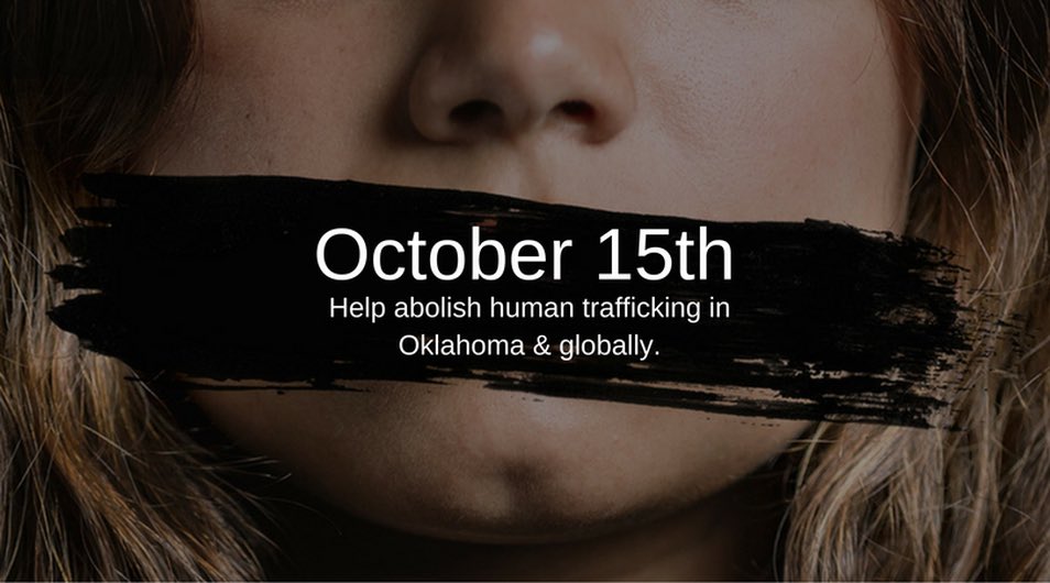 Join us on Oct. 15th for OKC's #WalkForFreedom &amp; Music Benefit as we take a stand against #HumanTrafficking <a href="/A21/">A21</a>