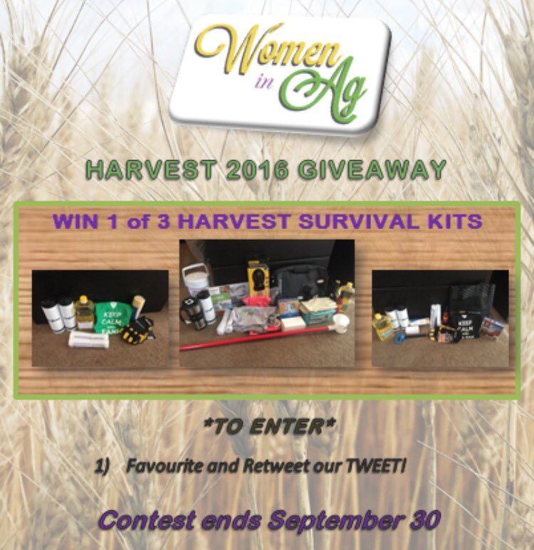 SKWomeninag's tweet photo. #Harvest16 GIVEAWAY! Favourite+ Retweet,&amp; u could win 1 of 3 harvest survival packages! #giftcards &amp; #handyitems https://t.co/TB8EZXPDVE