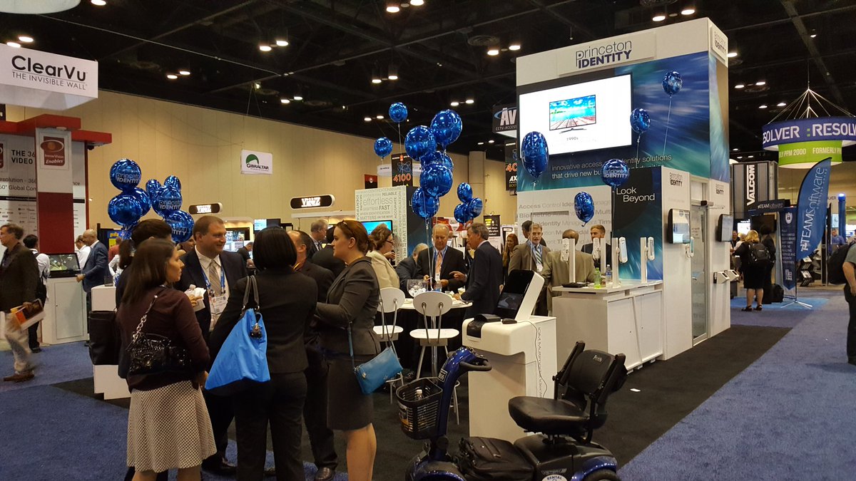 PI_Biometrics's tweet photo. Thanks to all that came out to celebrate the #PrincetonIdentity unveiling today at #ASIS16 #ASISSecurityWeek https://t.co/qhVFZWiEl6
