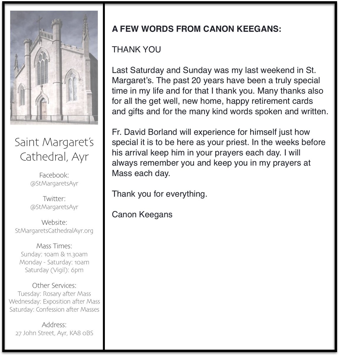 Roman Catholic Ayr tweet media