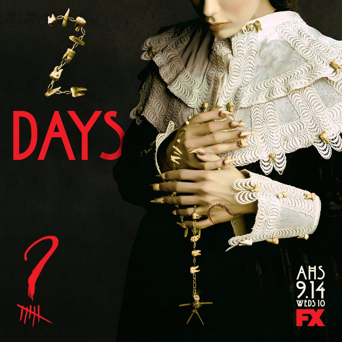 AHSFX's tweet image. You'll be in our hands soon.  #AHS6