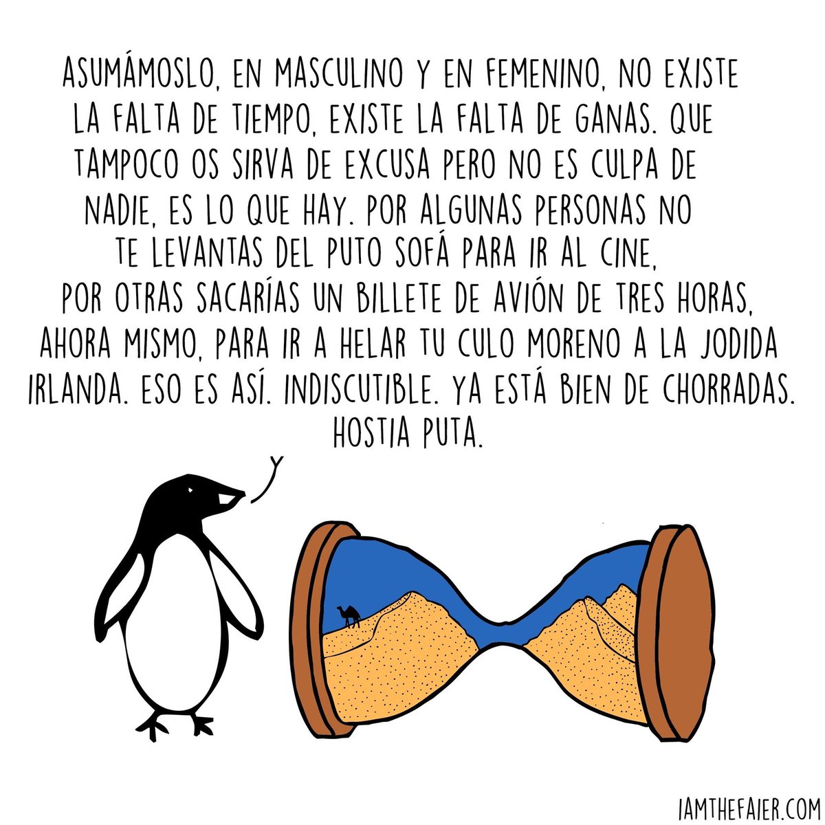 liscallelura's tweet photo. El puto pingüino tiene razón (I) https://t.co/0MZWsh4EMt