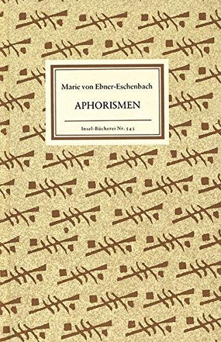 TopBuch's tweet image. Die schönsten Weisheiten einer genialen Frau: Marie von #Ebner-#Eschenbach — Aphorismen amzn.to/1MsKlid