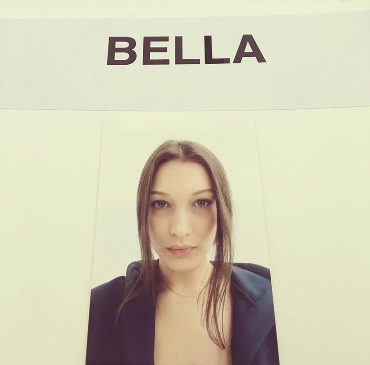 HadidNews's tweet photo. Andre: "Super excited to have Bella opening the #DKYN show." https://t.co/h1x5tJoylP