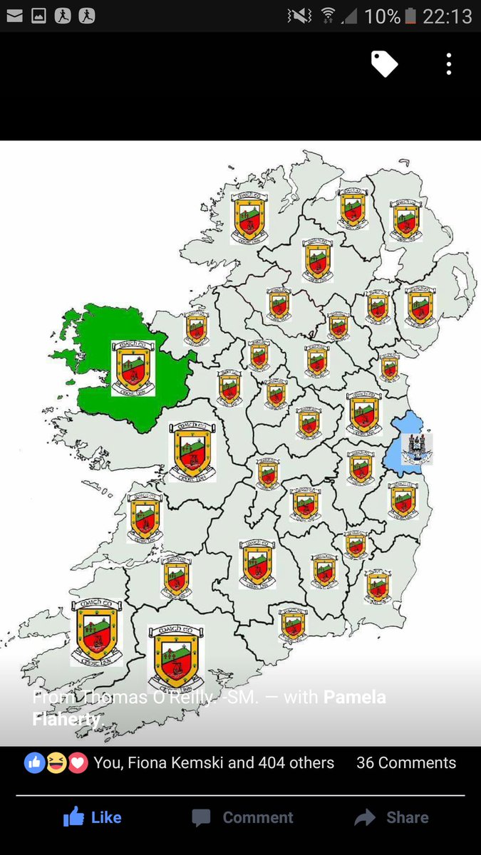 BelleekCastle's tweet image. Haha this might be close enough to the truth although might be 1 or 2 in Roscommon againts us 😛 #Mayo4Sam #mayohour