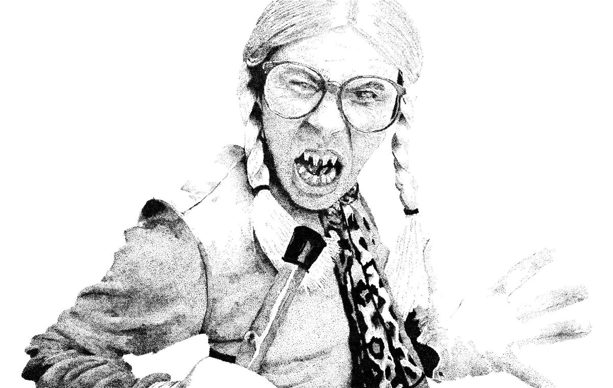 SGriphix's tweet photo. @ReeceShearsmith #silentsinger has been visiting the past few days so I created this #pointillism to keep me calm https://t.co/uCozobyeMd
