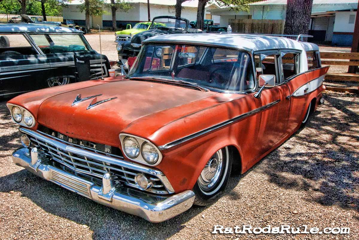 Ck this Rambler longroof!!! #ratrod #rambler #longroof